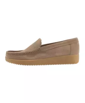 Замшевые лоферы Moonrock Nature Footwear, бежевый