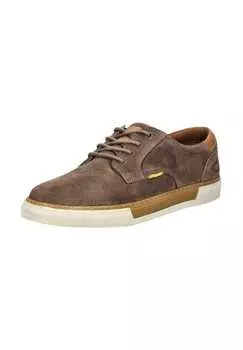 Замшевые мокасины Camel Active, коричневый