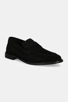 Замшевые мокасины Gant Lozham, черный
