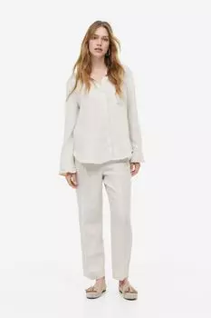 Замшевые мокасины с бахромой H&M