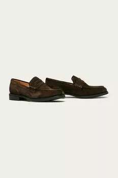 Замшевые мокасины Vagabond Shoemakers, коричневый