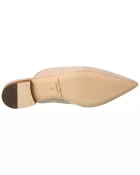 Замшевые мюли Manolo Blahnik Wilfa, бежевый