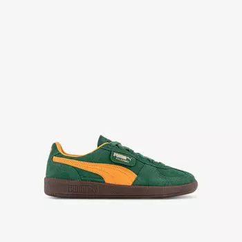 Замшевые низкие кеды Palermo с логотипом Puma, цвет vine clementine