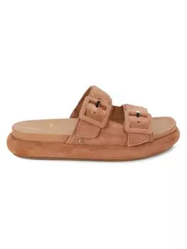 Замшевые сандалии Kenzie на платформе Sam Edelman, цвет Cuoio