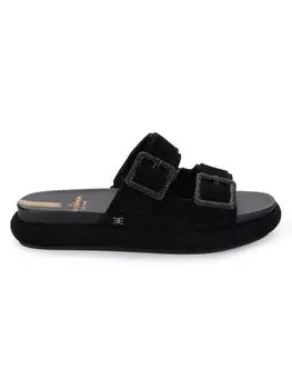 Замшевые сандалии Kenzie Sam Edelman, черный