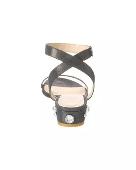 Замшевые сандалии Stuart Weitzman Dancer Allshine 25, черный