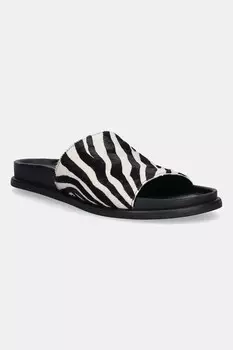 Замшевые шлепанцы EFFIE Vagabond Shoemakers, черный