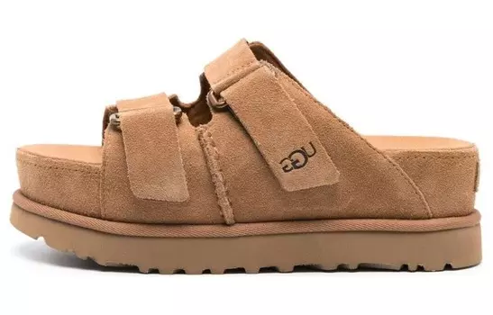 Замшевые шлепанцы Goldenstar Hi Ugg