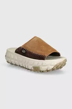 Замшевые тапочки Venture Daze Slide Ugg, коричневый