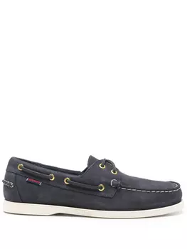 Замшевые топсайдеры Sebago, синий