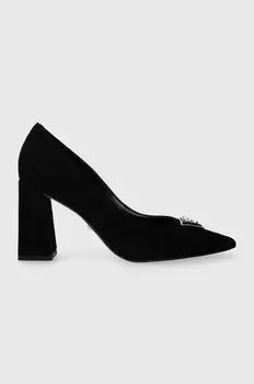 Замшевые туфли BARSON Guess, черный