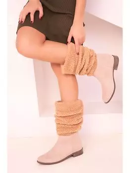 Замшевые женские ботинки Soho Exclusive, кожа