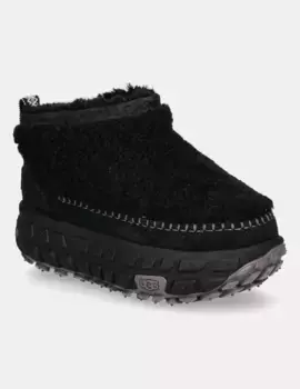 Замшевые зимние ботинки UGG Venture Daze Ultra Mini Cozy Boot, черный