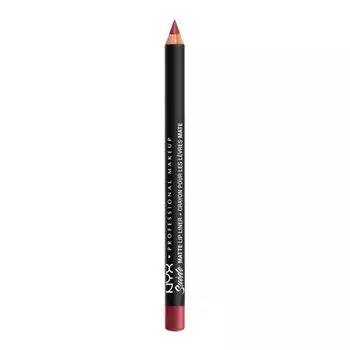 Замшевый матовый карандаш для губ NYX Professional Makeup, цвет smll03 cherry skies, 1 гр