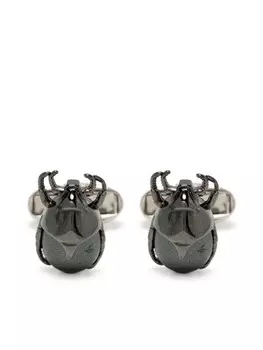 Запонки Beetle Paul Smith, серебряный