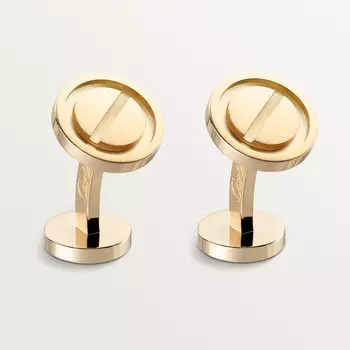 Запонки Cartier Boutons de manchettes LOVE, желтое золото