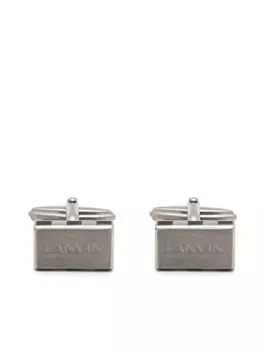 Запонки с логотипом Lanvin, серебряный
