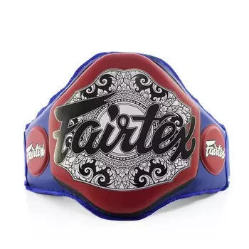 Защитный пояс Fairtex Microfiber, синий/красный