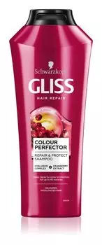 Защитный шампунь для окрашенных волос Schwarzkopf Gliss Colour Perfector