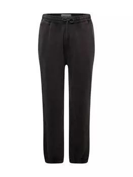 Зауженные брюки Abercrombie & Fitch ESSENTIAL, черный