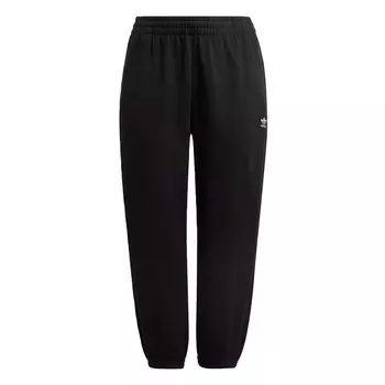 Зауженные брюки Adidas Essentials Fleece, черный