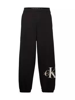 Зауженные брюки Calvin Klein ARCHIVAL, черный