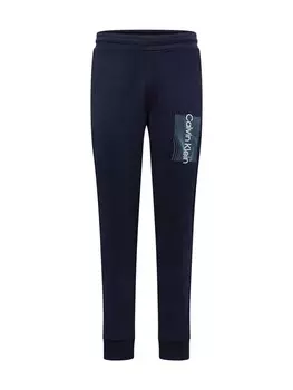 Зауженные брюки Calvin Klein, ночной синий