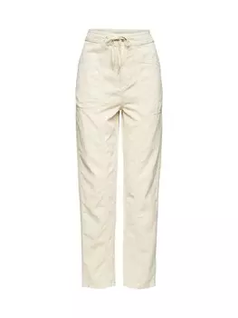 Зауженные брюки Esprit, бежевый