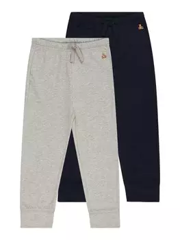Зауженные брюки GAP, цвет Navy/mottled grey