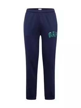 Зауженные брюки Gap, темно-синий