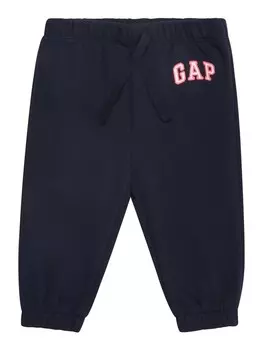 Зауженные брюки GAP, темно-синий