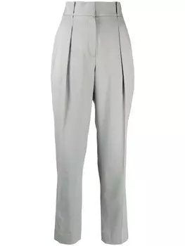 Зауженные брюки GOODIOUS, зеленый