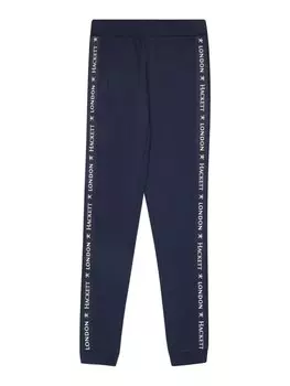 Зауженные брюки Hackett London, темно-синий
