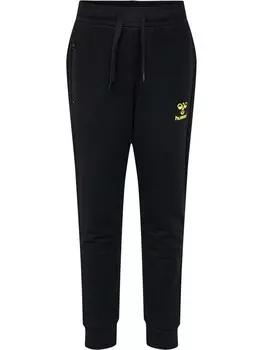 Зауженные брюки Hummel, черный