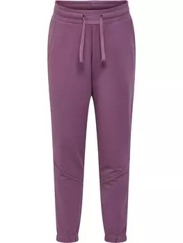 Зауженные брюки Hummel, цвет Plum