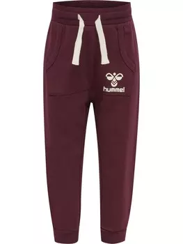 Зауженные брюки Hummel, цвет Wine Red