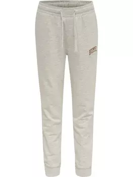 Зауженные брюки Hummel Fast, пестрый серый