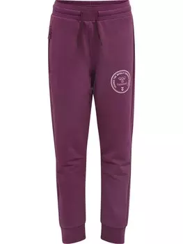 Зауженные брюки Hummel, фиолетовый
