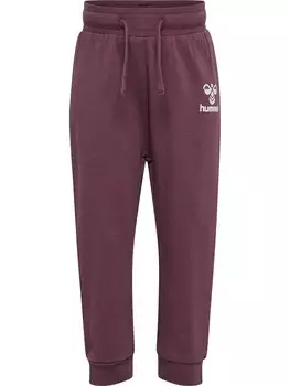 Зауженные брюки Hummel, темно фиолетовый