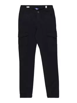 Зауженные брюки Jack & Jones Junior Paul, темно-синий