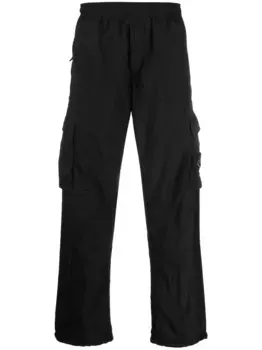 Зауженные брюки карго Stone Island, черный