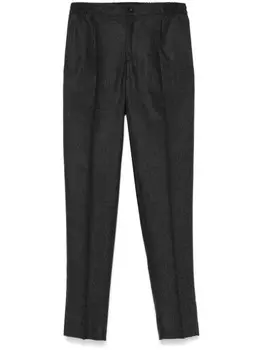 Зауженные брюки Kiton, серый