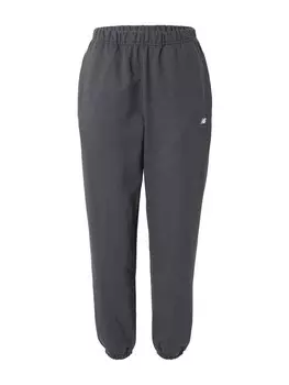Зауженные брюки New Balance, антрацит