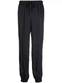 Зауженные брюки с кулиской Jil Sander, синий