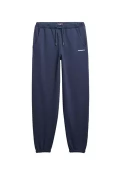 Зауженные брюки Superdry, морской синий