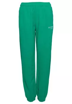 Зауженные брюки Superdry, зеленый