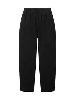 Зауженные брюки Tom Tailor, черный