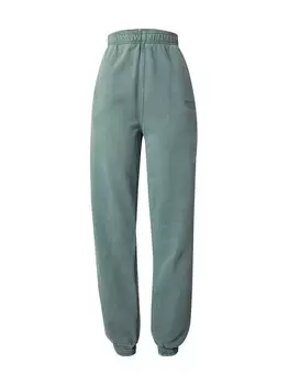 Зауженные брюки TOPSHOP, зеленый