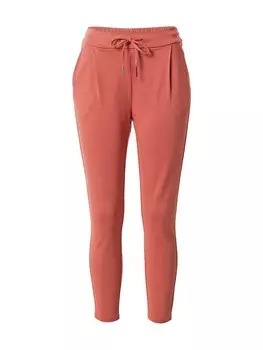 Зауженные брюки VERO MODA EVA, каштановый
