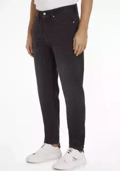 Зауженные джинсы Calvin Klein Jeans "REGULAR TAPER", черный
